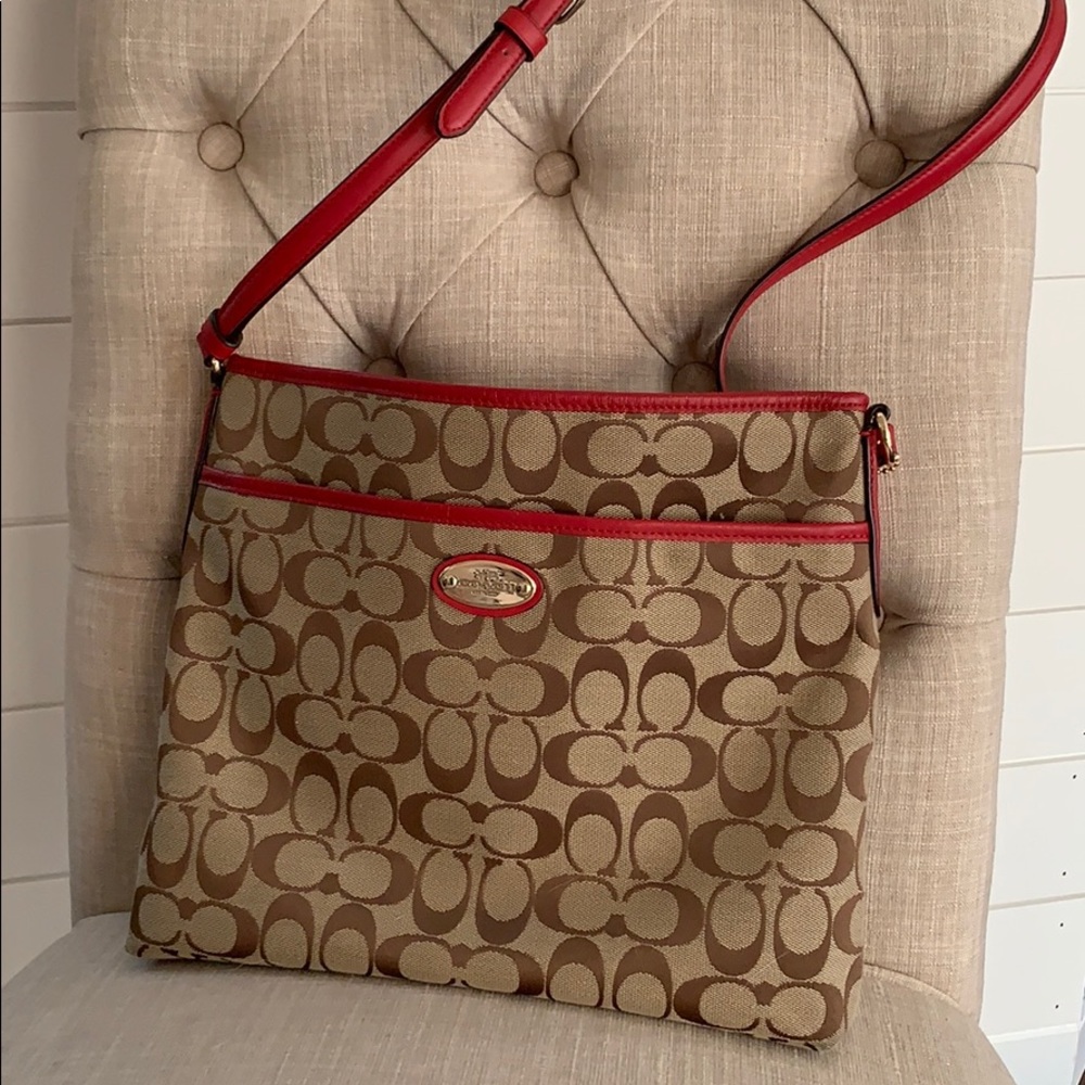 Coach cross body bag